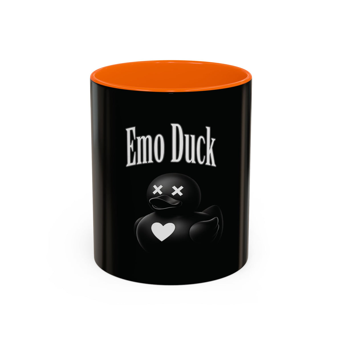 Emo Duck Accent Coffee Mug (11, 15oz)