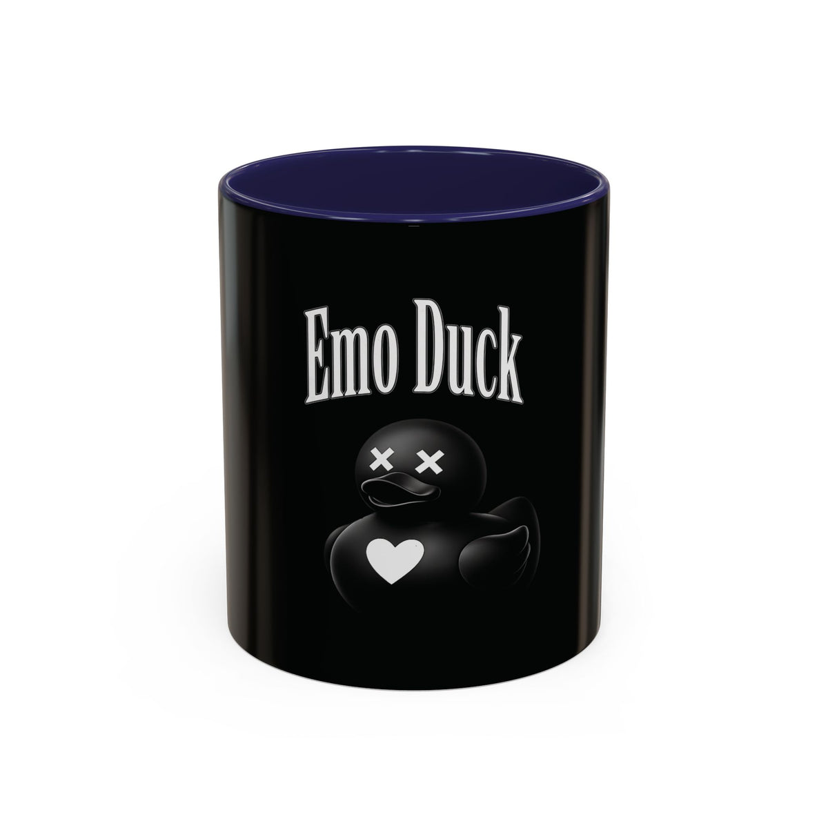 Emo Duck Accent Coffee Mug (11, 15oz)