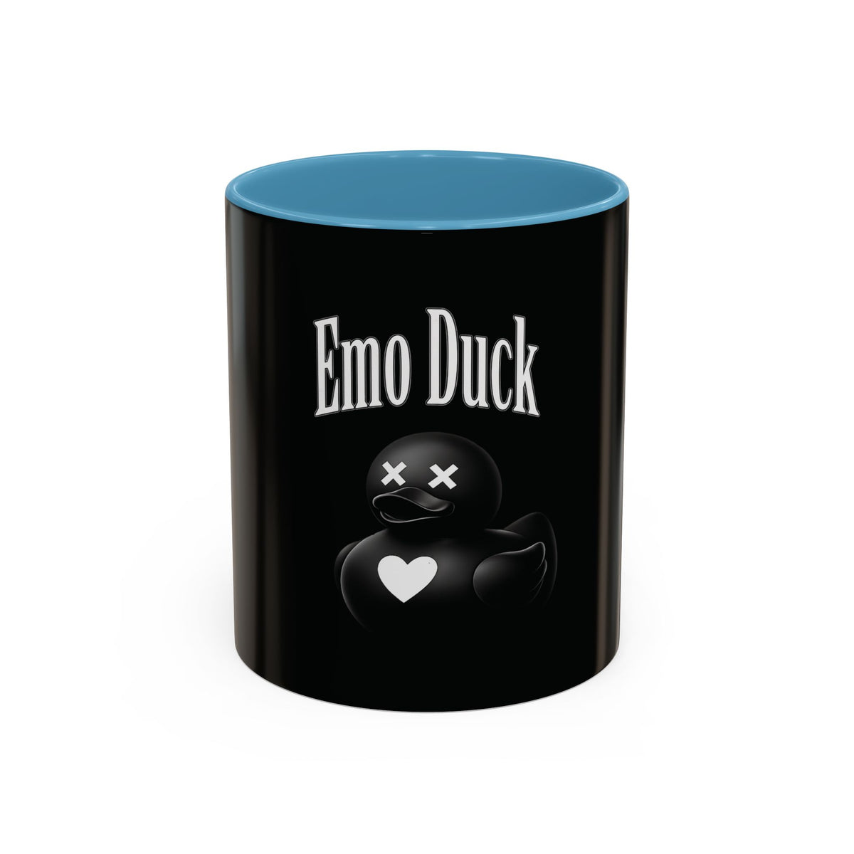 Emo Duck Accent Coffee Mug (11, 15oz)