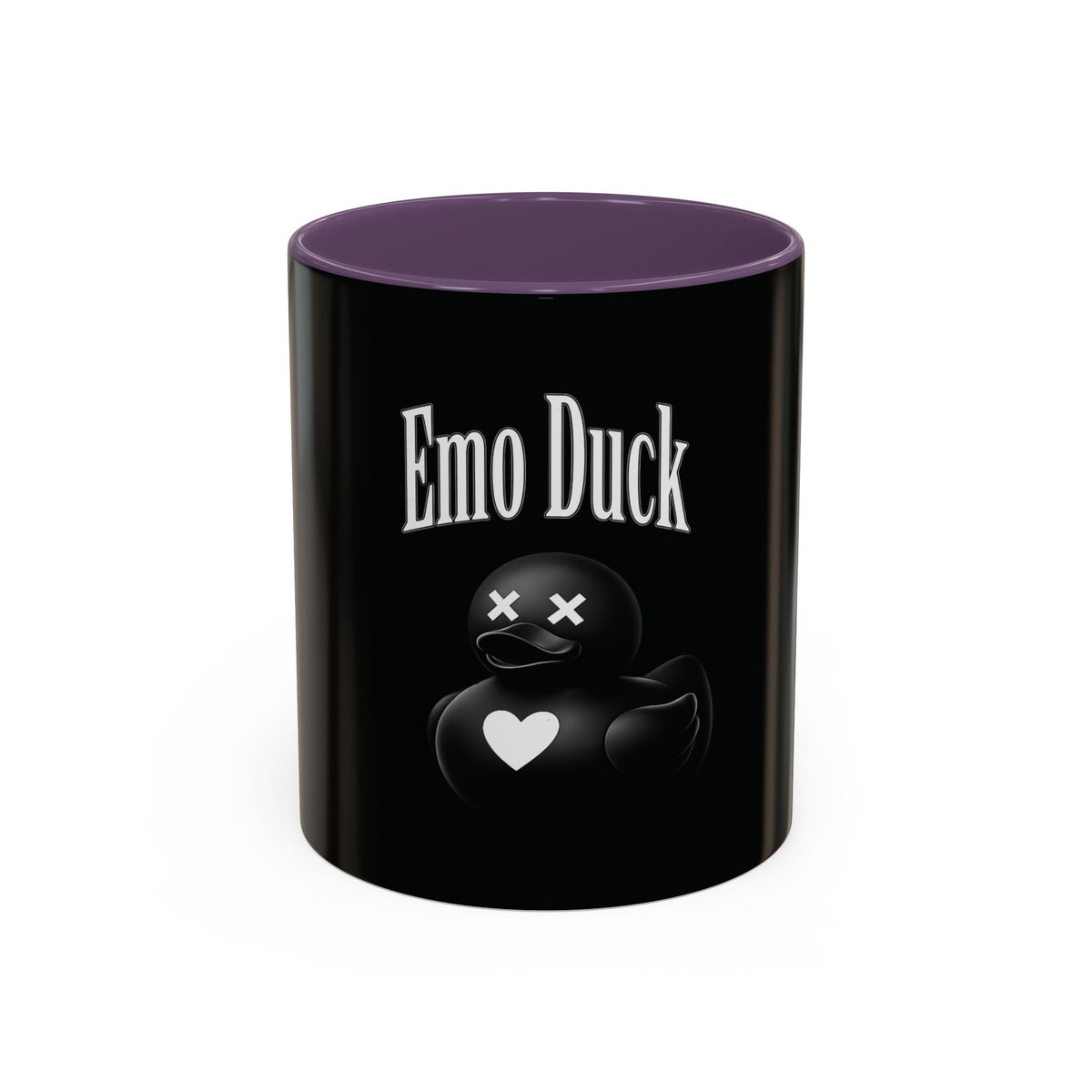 Emo Duck Accent Coffee Mug (11, 15oz)