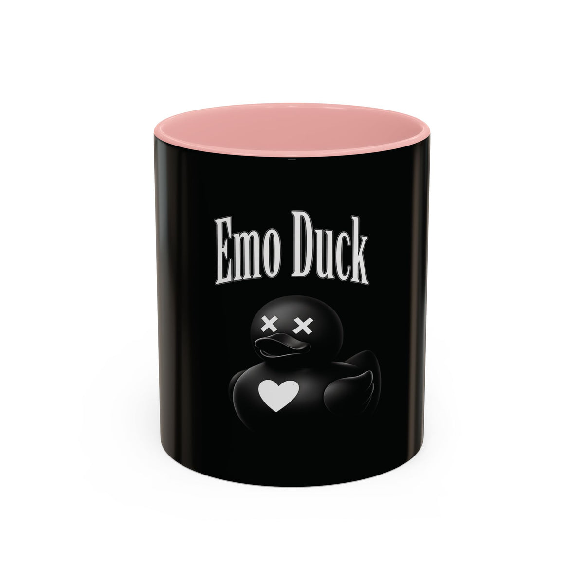 Emo Duck Accent Coffee Mug (11, 15oz)
