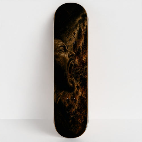 Custom Skateboard Deck - Just Breathe