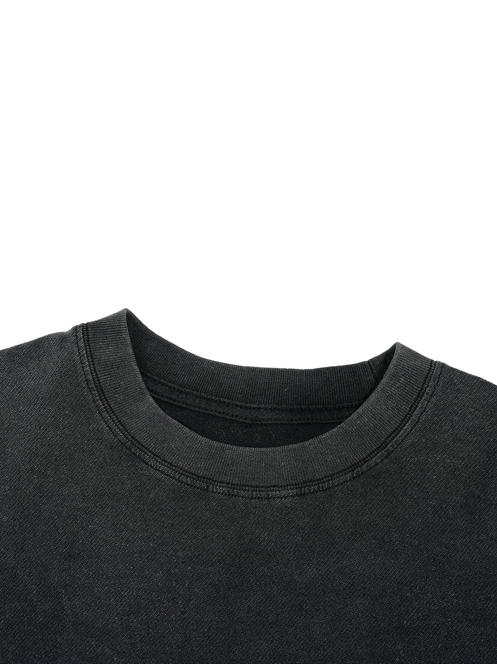 Vintage Distressed Tarot Emo Duck Crop Hem T-shirt